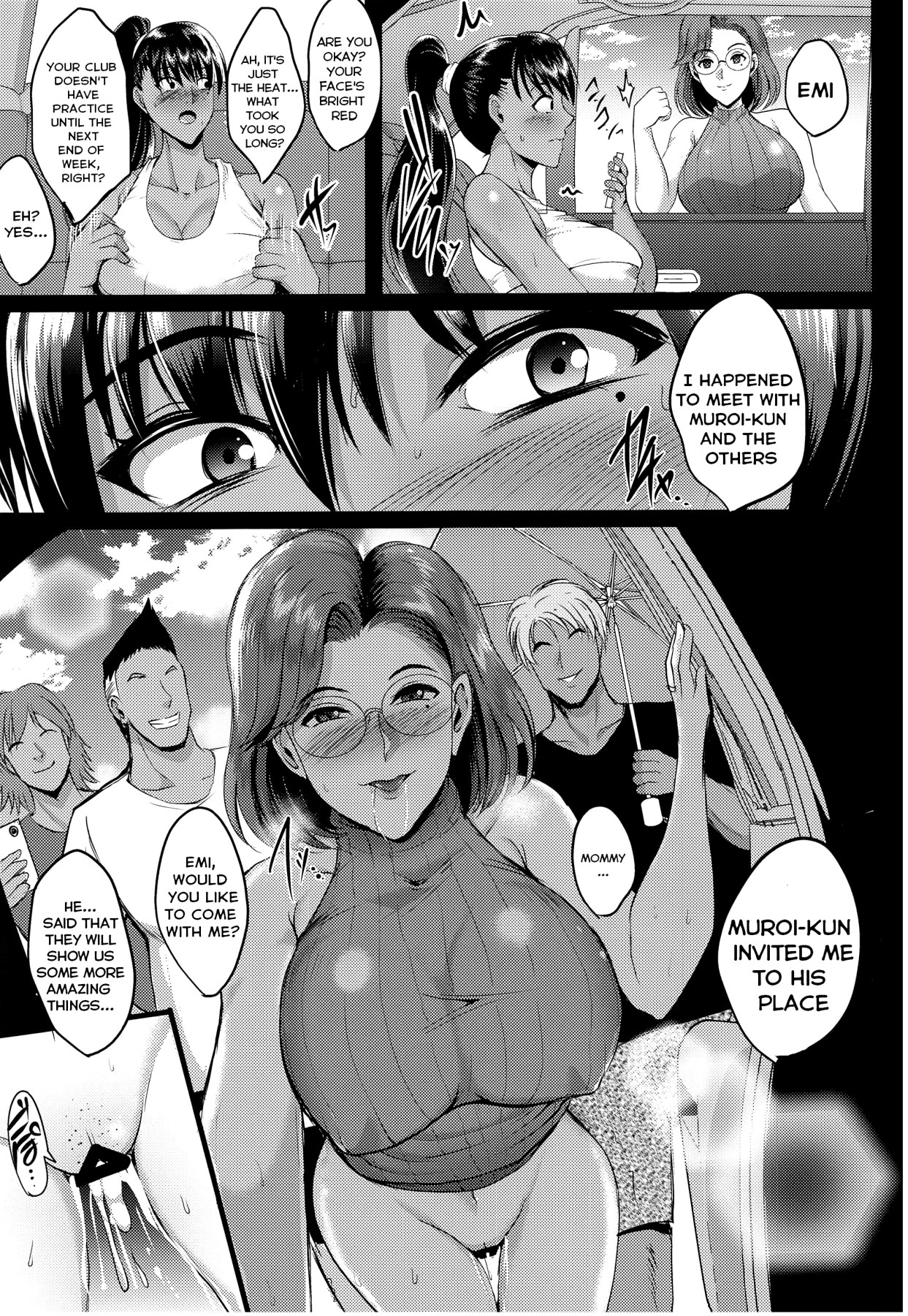 Hentai Manga Comic-Records Of a Motther-Daughter Hotsprings Vacation-Read-50